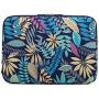 KAYOND Canvas Water-Resistant for 11-11.6 Inch Laptop Sleeve Case Bag (11-11.6 Inches, Forest Series Bule)
