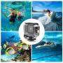 Kupton Waterproof Housing Case Compatible with GoPro HERO9 Black, 60M/196FT Underwater Protective Diving Case Shell with Bracket Mount Accessories Compatible with Hero 9 New Hero 2020