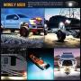 Nilight LED Rock Light 4PCS White Light Pods Waterproof Under Body Wheel Well Light Exterior Interior Lights for Car Truck Pickups ATV UTV SUV Motorcycle Boat, 2 Years Warranty Nilight LED Rock Light 4PCS White Light Pods Waterproof Under Body Wheel Well Light Exterior Interior Lights for Car Truck Pickups ATV UTV SUV Motorcycle Boat, 2 Years Warranty