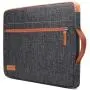 kizuna 14 Inch Laptop Sleeve Case Water-Resistant Computer Carrying Bag Notebook Handbag for Lenovo Flex 14/14'' HP EliteBook 840 G5/HP Pro 14 G3/Dell Latitude 7490 5490/15'' Surface Laptop 3, Brown