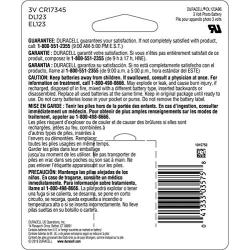 Duracell - 123 High Power Lithium Batteries - 6 Count
