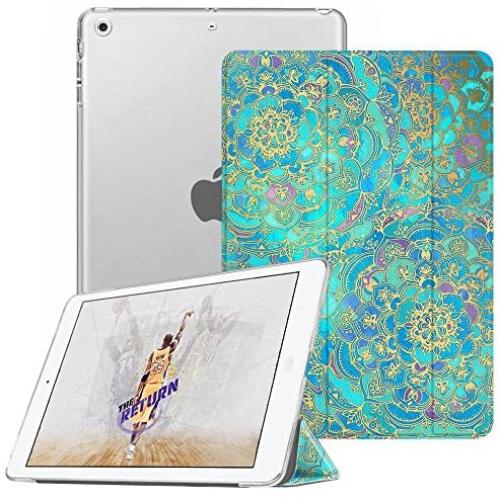 Fintie Case for iPad Mini 3/2 / 1 - Lightweight Smart Slim Shell Translucent Frosted Back Cover Protector Supports Auto Wake/Sleep for iPad Mini 1 / Mini 2 / Mini 3, Shades of Blue