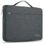 Hseok Laptop Sleeve 13-13.5 Inch Case Briefcase, Compatible All Model of 13.3 Inch MacBook Air/Pro, XPS 13, Surface Book 13.5'' Spill-Resistant Handbag for Most Popular 13''-13.5'' Notebooks, Linen Gray