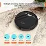 ILIFE A4s Pro Robot Vacuum, 2000Pa Max Suction, ElectroWall, Remote Control, Slim, Thin, Quiet, Self-Charging, Smart, Ideal for Hard Floor to Medium Carpet, Black