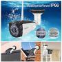 [New 2 Pack] WiFi Camera Outdoor, SV3C 1080P HD Two Way Audio Security IP Cameras, Motion Detection Surveillance Camera, IR LED Night Vision CCTV Cameras for Indoor Outdoor, Support Max 128GB SD Card