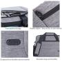 ProCase 13-13.5 Inch Laptop Sleeve Tote Bag with Shoulder Strap and Handle for Laptop Ultrabook MacBook Pro Air Surface Chromebook Notebook Acer Asus Dell HP Lenovo Galaxy Sony Toshiba -Grey
