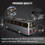 Dual Backup Cameras and Monitor Kit Wired for Van, RV, Semi Truck, 2 Upgraded 175º Wide View Infrared Waterproof Rear View Cams with 7 Inch Adjustable Display