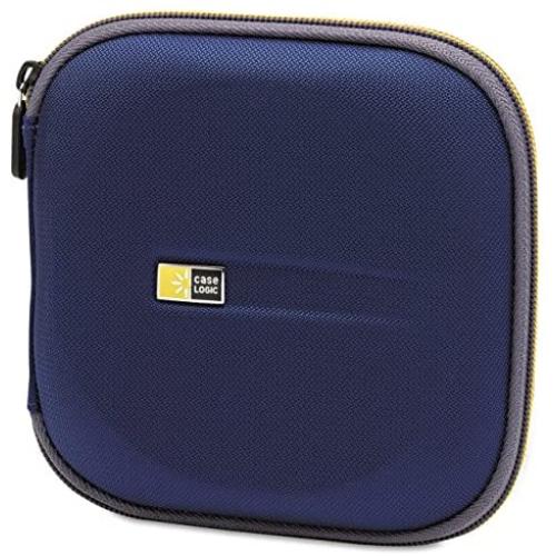 Case Logic EVW-24 EVA Molded 24 Capacity CD/DVD Case (Blue)
