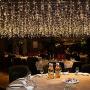 ZIMINGU LED Icicle Lights,LED Curtain Light,96LEDS 13FT 8 Modes,RGB Decorations Fairy Lights for Holiday Party Yard Garden Wedding Bedroom Patio Christmas (Warm White, 4M)