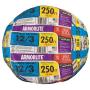 Armor lite Type Mc Aluminum Armored Cable, 12/3, 600 Volts, 250 Ft. Coil