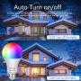 Aigital Color Bulb Alexa Smart Bulb with Remote WiFi Light Bulbs That Work with Alexa/Google Assistant and IFTTT, E26 Color Changing LED Bulb No Hub Required A21 10W【2 Packs】