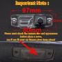 HD 1280x720p Reversing Camera Rear View Backup Camera Waterproof Night Vision for Tucson Accent Elantra Terracan Veracruz 300/300C/ SRT8 /Magnum/Sebring