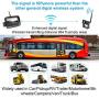 DALLUX Wireless Backup Camera Kit 7'' Built in DVR Monitor Rear View Camera for Heavy Vehicle/5th Wheel Pickup/Truck/Trailer/Bus/Van/RV Camper with 1080P Stable Signal Reverse Rearview/Front Camera