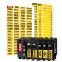 Linelax Circuit Breaker Box Labels – 129 Weatherproof Fuse Box Stickers