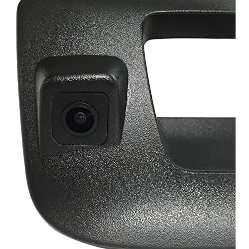 PYvideo Backup Camera for (2007-2013) Chevy Silverado/GMC Sierra for Universal Monitors (RCA) (Color: Black)