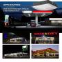 1000LED LED Canopy Light Fixtures 65W, Upgrade Bright 8,000LM Daylight 5000K 250W HID/HPS Replacement, Waterproof IP65 Gas Station Garage Light UL DLC Listed
