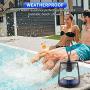 Wireless Bluetooth Speaker ｜Portable Bluetooth Speaker,with 2 in 1，More Louder Volume & Rich Bass，Speakers for Home, Outdoor, Travel（Black）