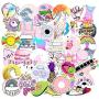 Sweetures Vsco Stickers for Water Bottles 100 PCS, Funny Cute Stickers for Teens,Girls,Adults - Perfect for Waterbottle,Laptop,Phone,Hydro Flask