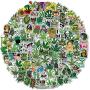 Weed Stickers, 100pcs Vinyl Marijuana Stickers for Adults Waterproof Laptop Stickers for Water Bottles, Bumper, Phone, Skateboard Stickers Decals
