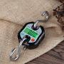 Digital 150kg/300lb 50g Crane Scale, Electronic Mini Hanging Heavy Duty Hook Scale Portable Weight Balance Tool with LCD Backlight for Kitchen Fishing Travel Industrial Hunting (Black)