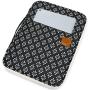 El-fmly Waterproof Document Organizer for 13 Inch Tablet Office Zippered Portfolio Bag File Holder for A4 Size (Black)