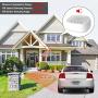 Wireless Driveway Alarm, Motion Detector, 1000FT Long Range, 36 Melodies, Outdoor Motion Sensor Alarm Weather Resistant-Home Security Alert System Monitor & Protect Indoor/Outside Property