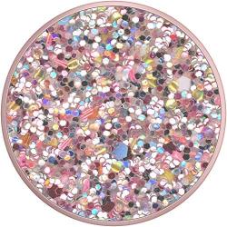 PopSockets: PopGrip with Swappable Top for Phones and Tablets - Sparkle Rosebud Pink