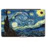 HRH 2 in 1 Starry Night Laptop Body Shell Protective Hard Case Cover and Matching Silicone Keyboard Cover for MacBook Old Pro 13'' Inch with CD-ROM Drive (A1278),Release Early 2012/2011/2010/2009/2008