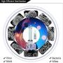 36W Quartz Light 110V 36W Light with 15S Delay Time Remote Control for for Household Pets-with Ozone