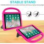 iPad 9.7 2018 / 2017 / Air 1/2 / Pro 9.7 Case for Kids - SUPLIK Durable Shockproof Protective Handle Bumper Stand Cover with Screen Protector for iPad 9.7 inch 5th/6th Generation, Pink