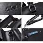 Briefcase for Women Oil Wax Leather Vintage 15.6 Inch Laptop Business Shoulder Bag Black