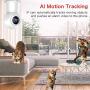 Security Camera for Home Indoor, Mibao 1080P FHD WiFi Camera with Night Vision, Motion Detection, 2-Way Audio,Compatible with Android/iOS, Works with Alexa