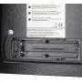 Amazon Basics Steel, Security Safe Lock Box, Black - 0.5 Cubic Feet