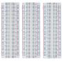 ELEGOO 3pcs MB-102 Breadboard 830 Point Solderless Prototype PCB Board Kit for Proto Shield Distribution Connecting Blocks