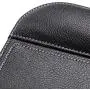 Office Leather Mouse Pad Wrist Rest and Non-Slip Design, Business Style PU High Grade Gaming Mouse Mat for Students, Workers, Computer, Laptop, Home, Office & Travel-Black Square Gaming Pad.