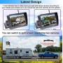 AMTIFO A7 HD 1080P Digital Wireless Backup Camera with 7 Inch DVR Monitor 2021 Newest Version High-Speed Rear View Observation System Stable Signals for RVs,Trucks,Trailers,5th Wheels IR Night Vision