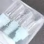 yiwoo 20Pcs Mini Small PVC Transparent Plastic Cosmetic Organizer Bag Pouch With Zipper Closure for Vacation Travel, Bathroom and Organizing Waterproof Makeup Bag