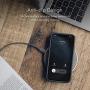 Moshi Otto Q Wireless Charger, Qi Certified, Textured Fabric, Fast-Charging 15W Max Compatible with iPhone 12 Mini/12 Pro/12 Pro Max/SE 2/11 Series, AirPods Pro, Galaxy/Note, Pixel (No AC Adapter)