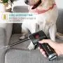 Cordless Air Duster for Computer Cleaning, Replacement for Compressed Air Cans, Rechargeable 6000mAH，10W Fast Charging, Powerful 33000 RPM