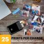 KODAK Step Wireless Mobile Photo Mini Printer (Black) Compatible w/ iOS & Android, NFC & Bluetooth Devices