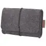 ProCase Felt Storage Case Bag Accessories Organizer for MacBook Laptop Mouse Power Adapter Cables Computer Electronics Cellphone Accessories Charger SSD HHD -Black