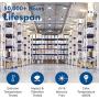 Hyperikon LED Light Bulb 120W=700W, High Efficiency Corn Bulb, Omnidirectional, E39 Base, UL, DLC, Daylight White, 4 Pack
