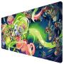 Bimor Extended Gaming Mouse Mat / Pad - Large, Wide (Long) Custom Professional Mousepad, Stitched Edges, Ideal for Desk Cover, Computer Keyboard, PC and Laptop (90x40 laotou020)