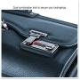 Bond Street, Ltd. 456110BLK Rolling Computer/Catalog Case, Koskin, 19 x 9 x 15-1/2 Inches, Black