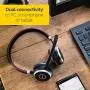 Jabra Evolve 65 Mono MS, Charging Stand & Link 370 - Professional Unified Communicaton Headset