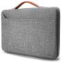 tomtoc 360 Protective Laptop Carrying Bag for 13-inch MacBook Air M1/A2337 2018-2021, MacBook Pro with USB-C M1/A2338 2016-2021, 12.9 iPad Pro (3rd/4th Gen), Dell XPS 13, Spill-Resistant Laptop Case