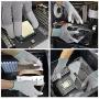ESD Anti static gloves for PC building,carbon fiber PU coated finger anti-static gloves, to protect the safety of computer installation and repair(Large 2 Pairs)