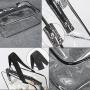 Clear Makeup Bags, APREUTY TSA Approved 6Pcs Cosmetic Makeup Bags Set Waterproof Clear PVC w/ Zipper Handle Portable Travel Luggage Pouch Airport Airline Bags Bathroom (Clear) Clear Makeup Bags, APREUTY TSA Approved 6Pcs Cosmetic Makeup Bags Set Waterproof Clear PVC w/ Zipper Handle Portable Travel Luggage Pouch Airport Airline Bags Bathroom (Clear)