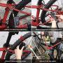 Wsdcam Bike Lock Alarm with Remote Universal Security Alarm Lock System Anti-Theft Vibration Alarm for Bicycle Motorcycle Door Gate Lock 110dB,31.49 inch Cable Length, IP55 waterproof Alarm Cable Lock