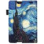 Fintie Folio Case for Kindle Fire HD 7'' (2013 Old Model) - Slim Fit Folio Case with Auto Sleep/Wake Feature (Will only fit Amazon Kindle Fire HD 7, Previous Generation - 3rd), Starry Night